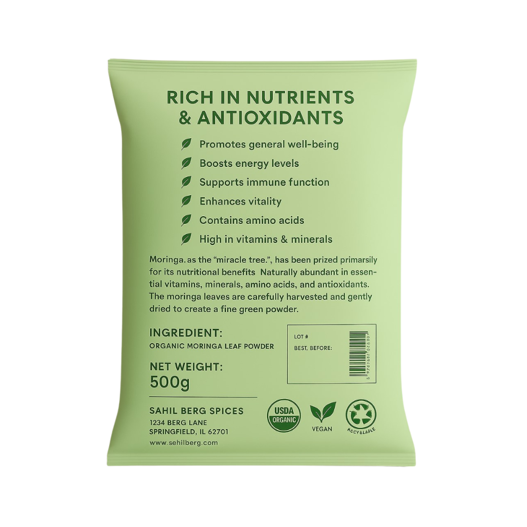 Moringa powder